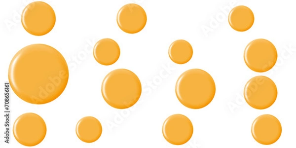 Obraz set of seamless pattern with easter eggs