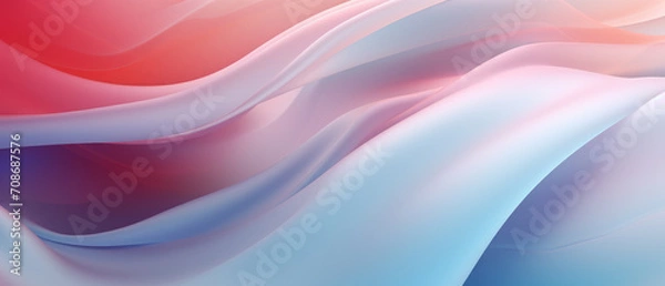 Fototapeta Creative and minimal abstract art with a soft, subtle texture and gentle curves.