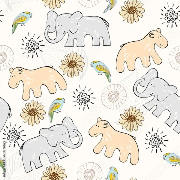 Fototapeta seamless pattern