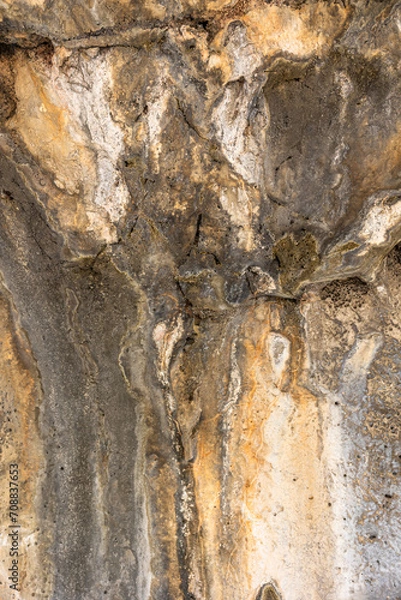 Fototapeta yellow gray stone high resolution close up stone texture background