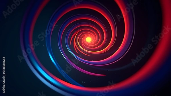 Fototapeta Globally connected communication technology globe showing concept of internet, internet of things, cyberspace, global business, innovation, big data science, digital finance, blockchain