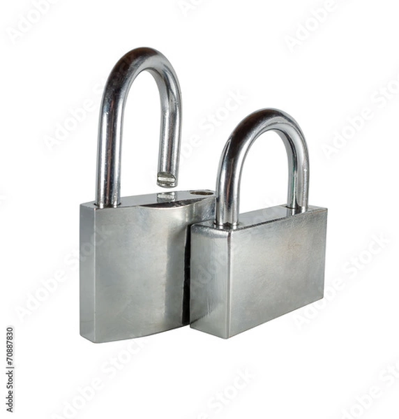 Fototapeta Two padlocks