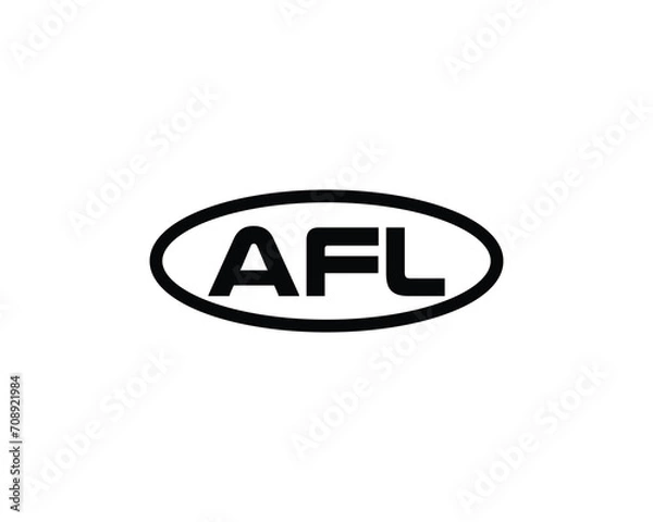 Obraz AFL LOGO DESIGN VECTOR TEMPLATE