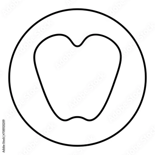 Fototapeta spring line icon 2