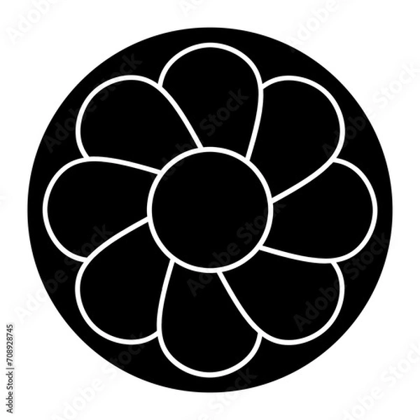 Obraz spring glyph icon