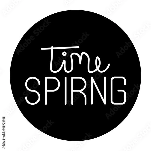 Obraz spring glyph icon