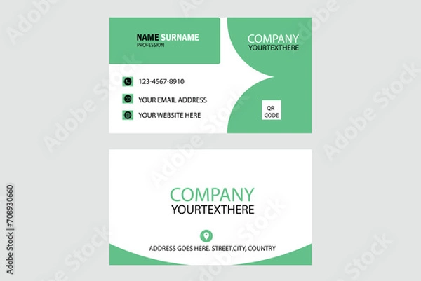 Fototapeta business card design 