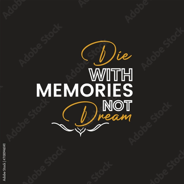 Obraz typography t-shirt design 