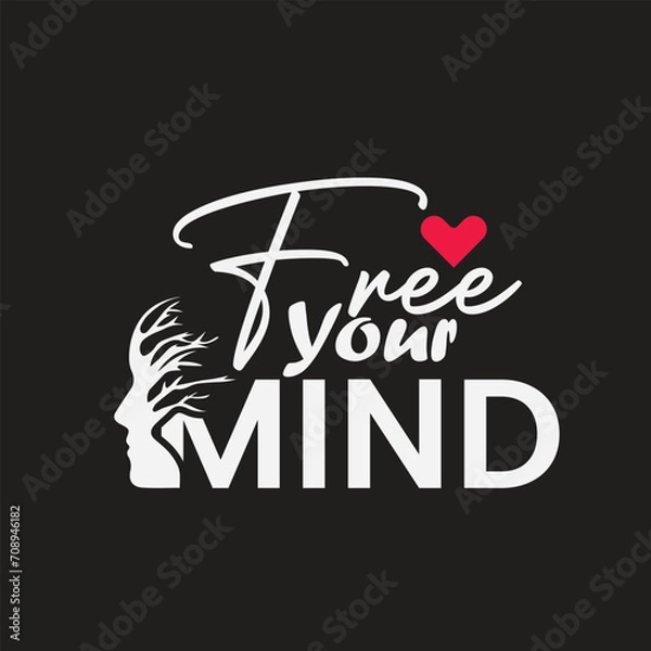 Obraz typography t-shirt design 