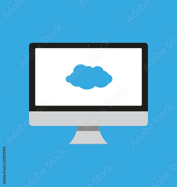 Obraz cloud computing
