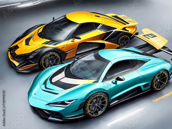 Fototapeta Chrome Solstice: Where Dreams Accelerate Beyond the Horizon.
Starlight Symphony: A Hypervelocity Sonata in Liquid Steel.
Neo-Velocity: A Dance of Light and Shadow, Redefining Speed