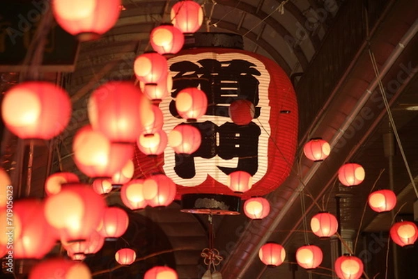 Fototapeta 山口ちょうちん祭り