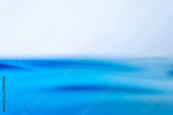 Obraz 涼しげな青いグラデーション