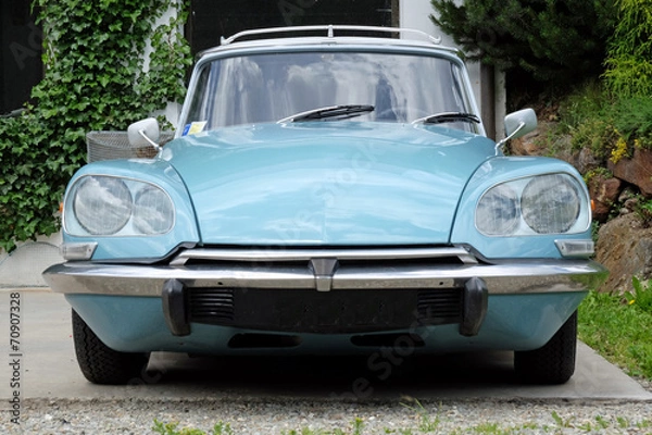 Obraz Oldtimer Kombi Frontansicht