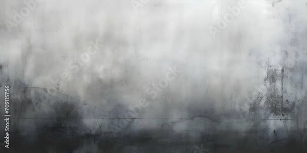 Fototapeta Close up Abstract white concrete old acrylic painted texture wall. Wall art painting for banner, website, texture with copy space