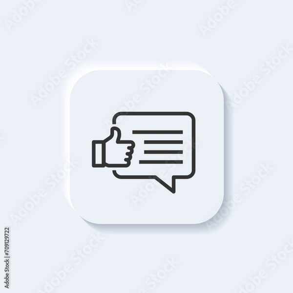 Obraz Like and comment icon