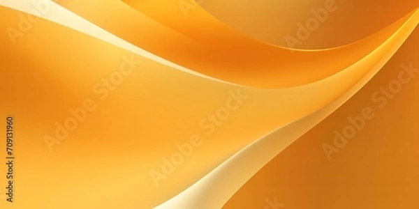 Fototapeta Orange abstract wave background. generative AI