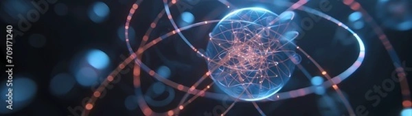 Obraz particle physics - subatomic, forces, matter, universe, space, quantum