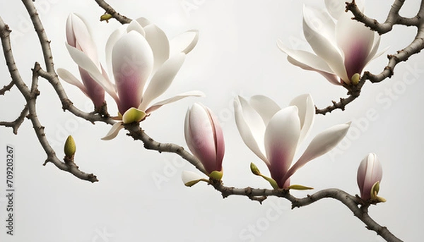 Fototapeta Isolate Magnolia