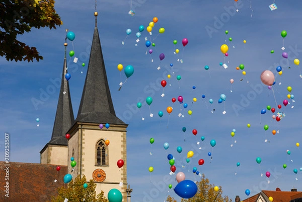 Obraz Ballonwettbewerb