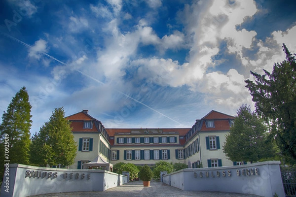 Obraz zamek gelsenkirchen berge