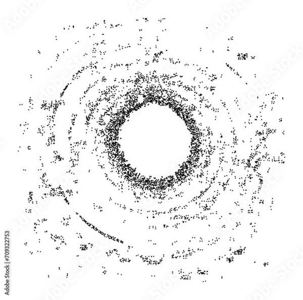 Fototapeta Abstract Geometric Decorative Element Boho Shape