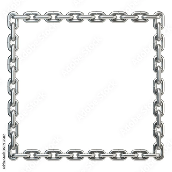Obraz Metal chain frame