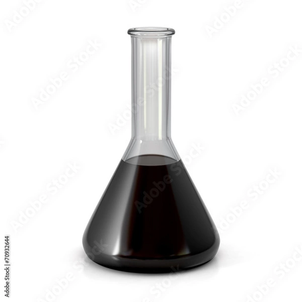 Obraz Test tube with oil