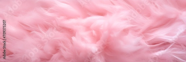 Obraz pink candy floss background