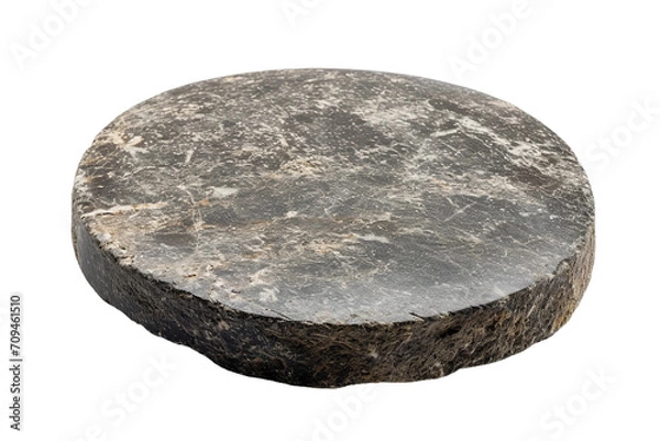 Obraz Baking Stone, transparent background, isolated image, generative AI