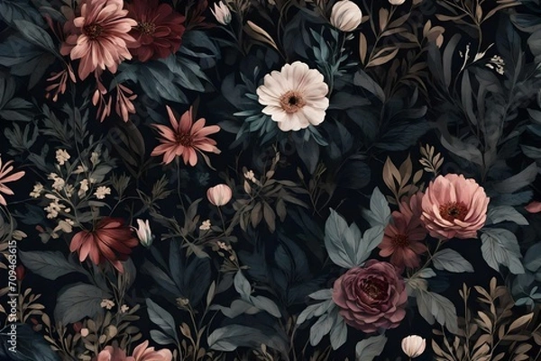 Obraz background with flowers