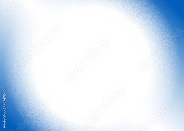 Obraz 青いノイズ背景フレーム。エアブラシやスプレーで描いた質感。