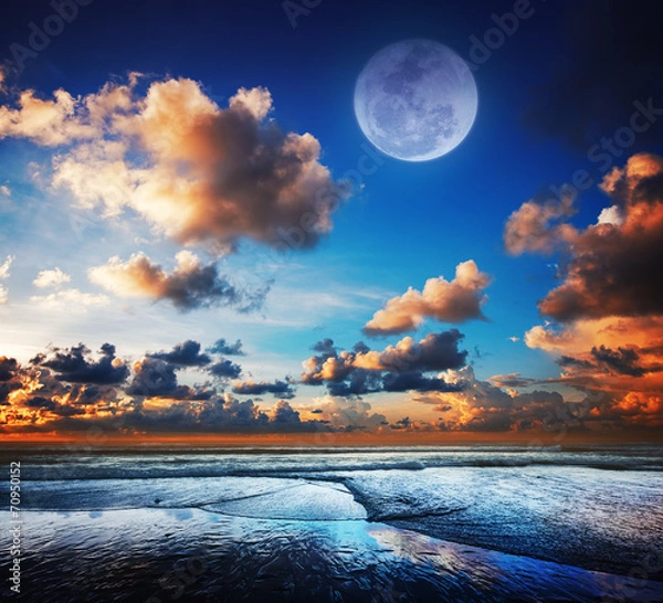 Obraz Beach at dawn