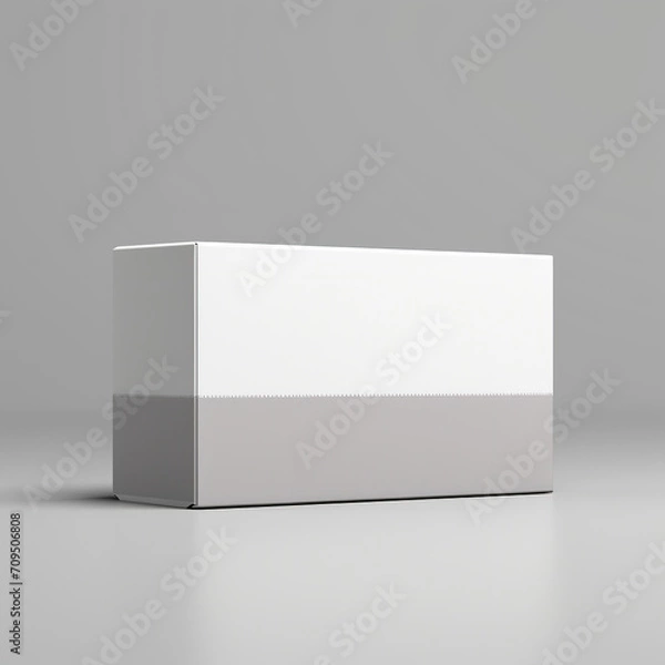 Obraz Clean and minimalist Boxes packaging mockup