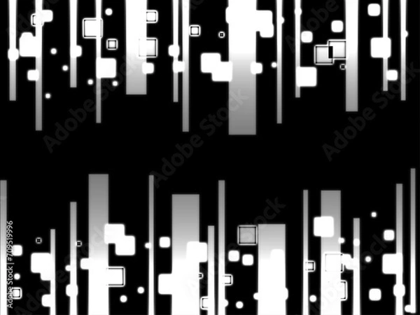 Fototapeta Cyber ​​material_background image_monochrome