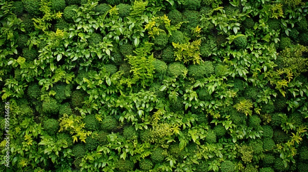 Obraz green ivy on wall