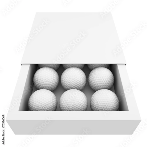 Obraz Golf balls kit
