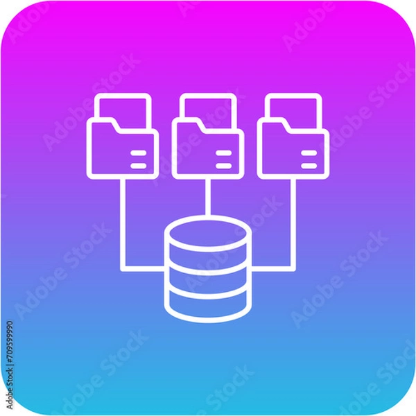 Obraz Distribution Icon