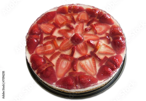 Fototapeta semifreddo alle fragole