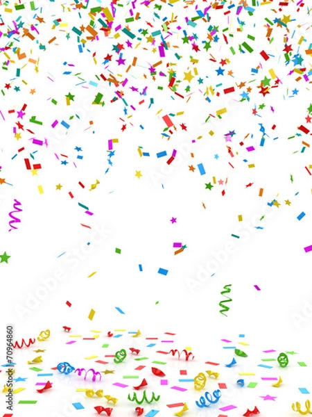 Obraz Colorful confetti
