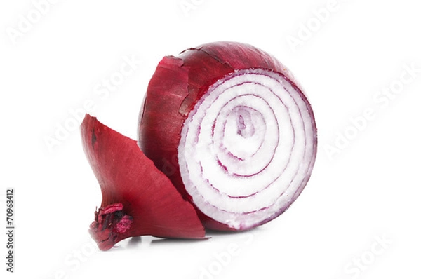 Fototapeta Zwiebel geköpft