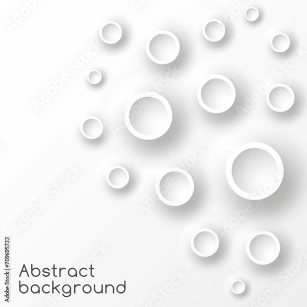 Obraz Geometrical abstract background. Vector illustration
