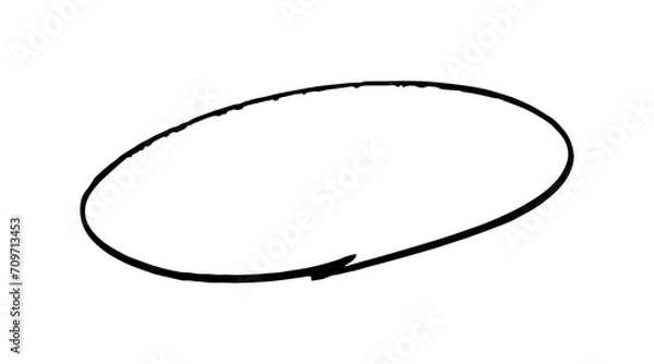 Obraz マル　グルグル　マジックで書いた手描き