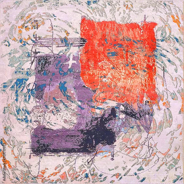 Obraz abstract watercolor hand painted background