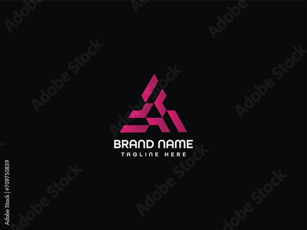 Obraz letter logo design