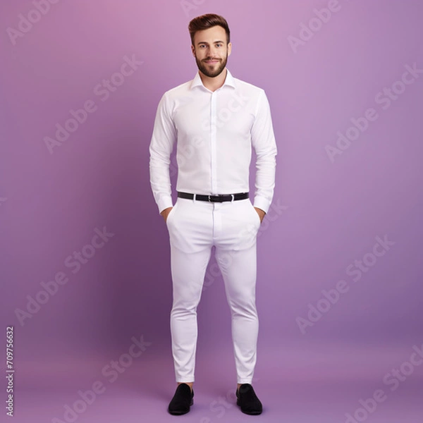 Fototapeta Mockup of man 