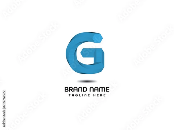 Fototapeta letter logo design
