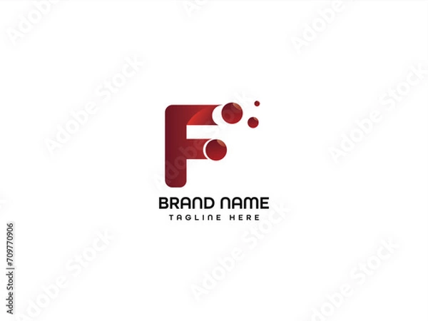 Fototapeta letter logo design