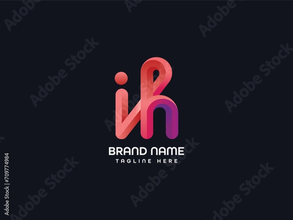 Obraz letter logo design