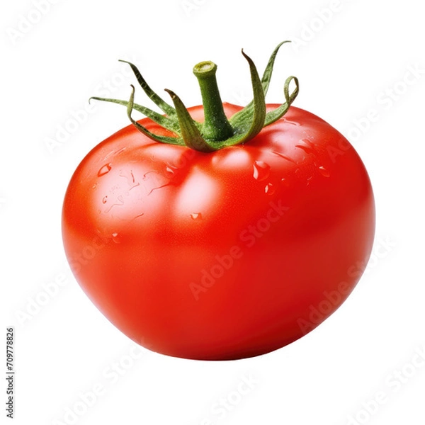 Obraz tomato isolated on white background